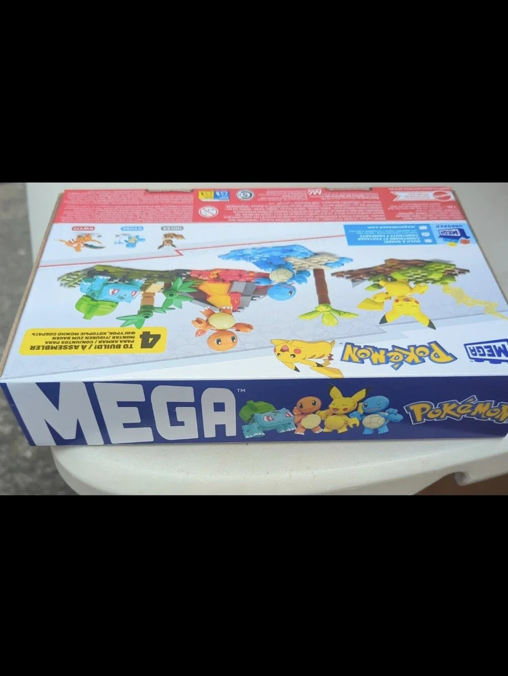 Mega Blocks create four